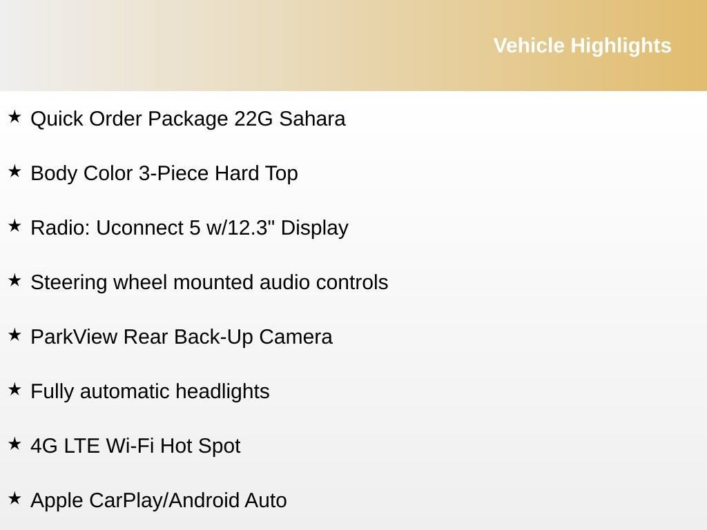 2025 Jeep Wrangler Sahara