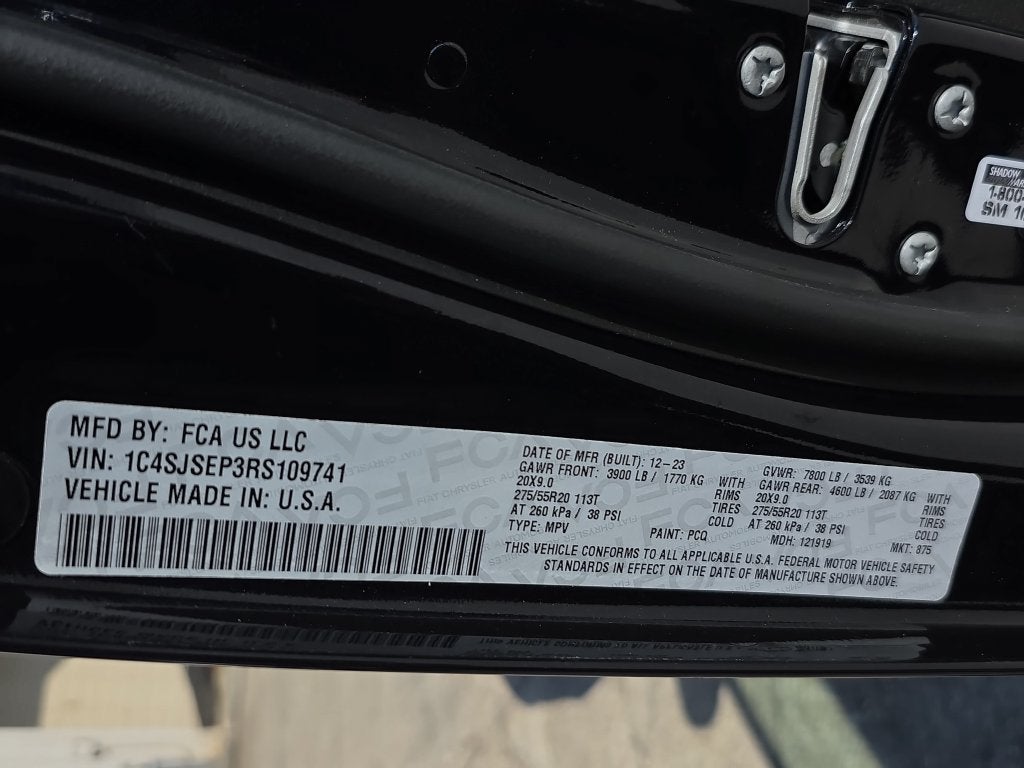 2024 Jeep Grand Wagoneer L BASE