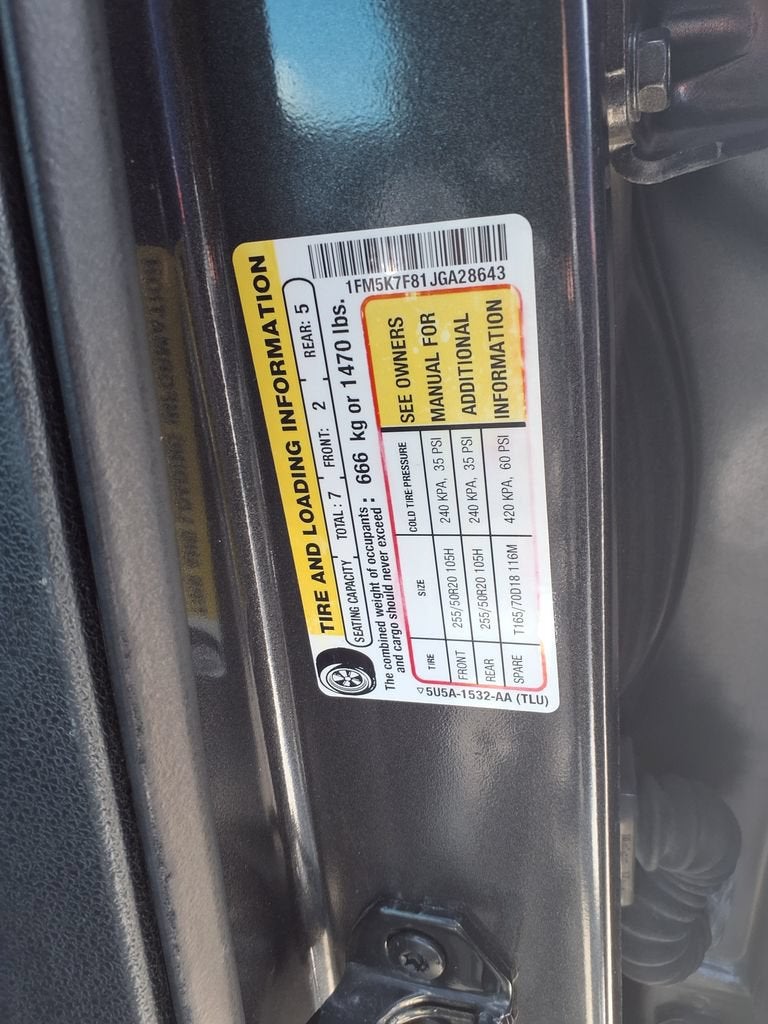 2018 Ford Explorer Limited