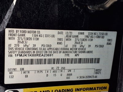 2024 Ford Expedition Max Limited