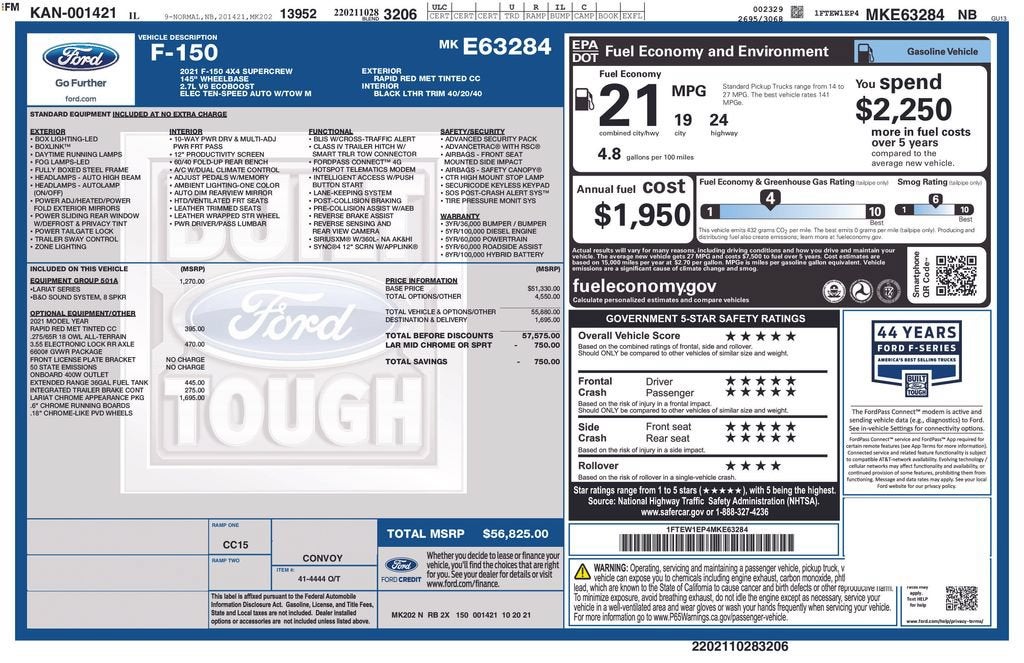 2021 Ford F-150 XL