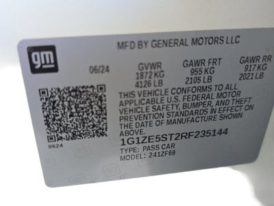 2024 Chevrolet Malibu 2LT