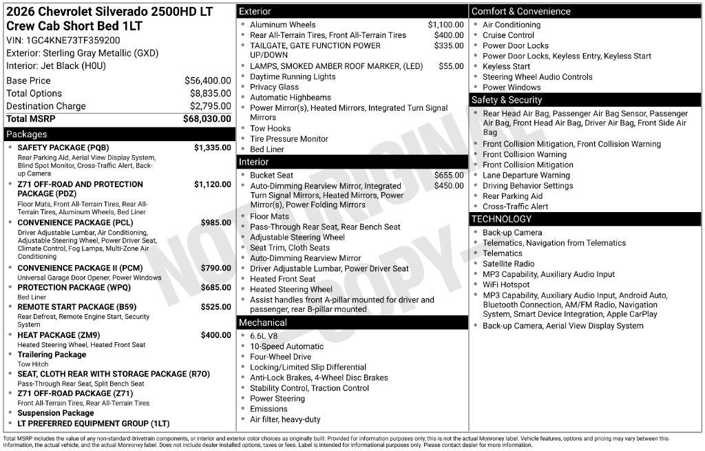 2026 Chevrolet Silverado 2500 HD LT - Photo 25