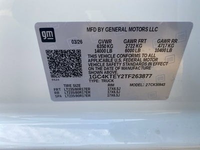 2026 Chevrolet Silverado 3500 HD LT DRW