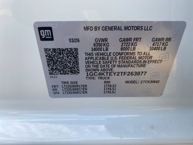 2026 Chevrolet Silverado 3500 HD LT DRW
