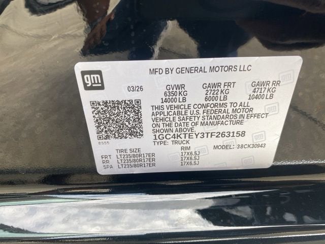 2026 Chevrolet Silverado 3500 HD LT DRW