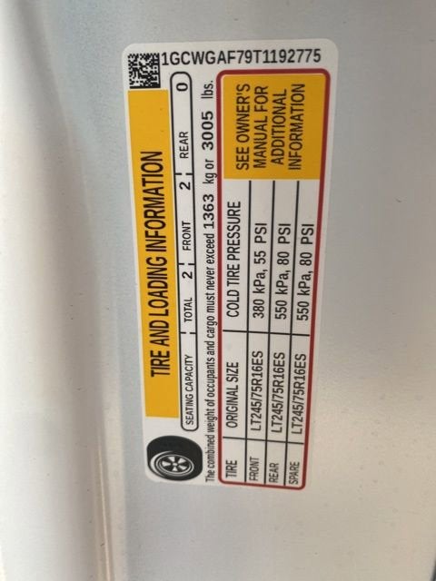 2026 Chevrolet Express Cargo WT