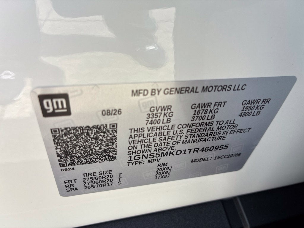 2026 Chevrolet Tahoe LS