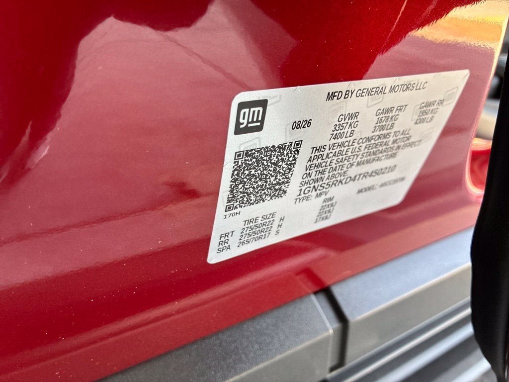 2026 Chevrolet Tahoe RST