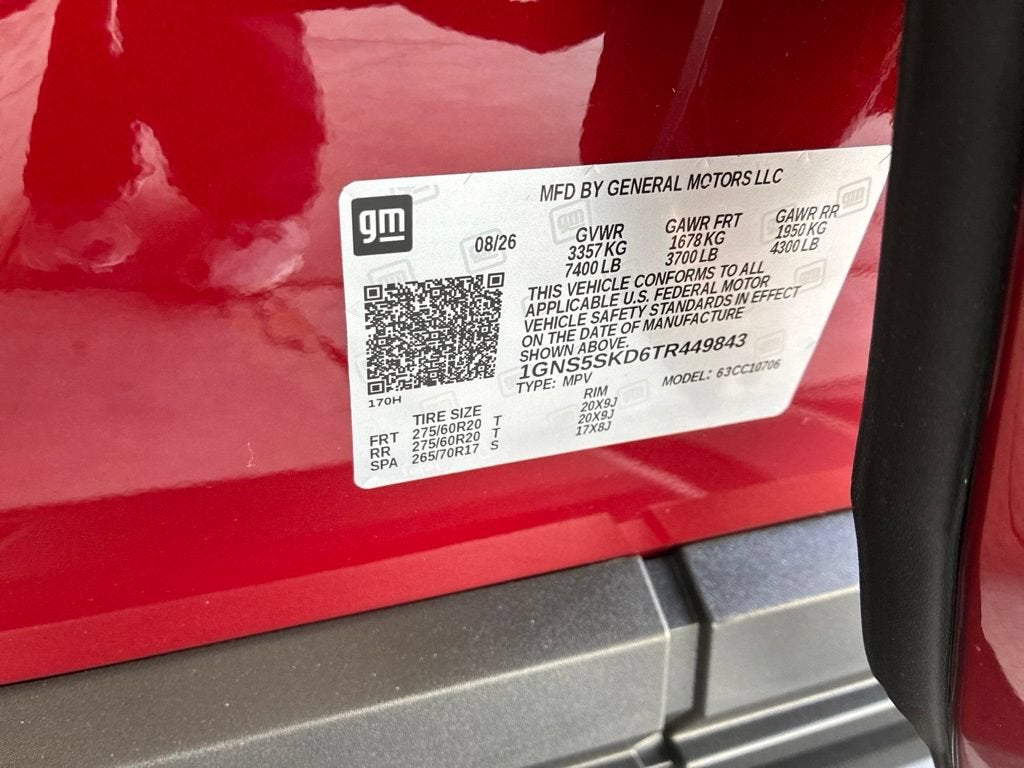 2026 Chevrolet Tahoe Premier
