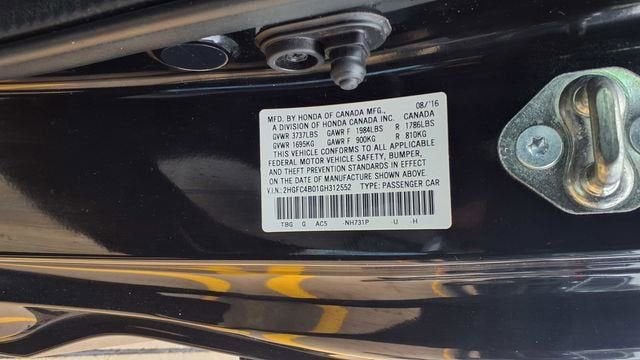 2016 Honda Civic Coupe LX-P