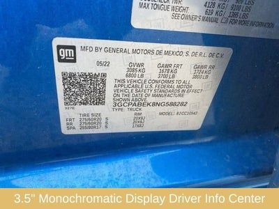 2022 Chevrolet Silverado 1500 Custom