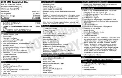 2024 GMC Terrain SLE