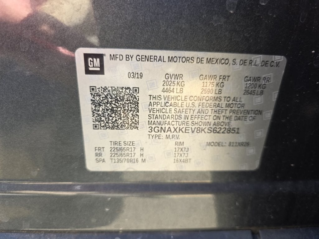 2019 Chevrolet Equinox LT