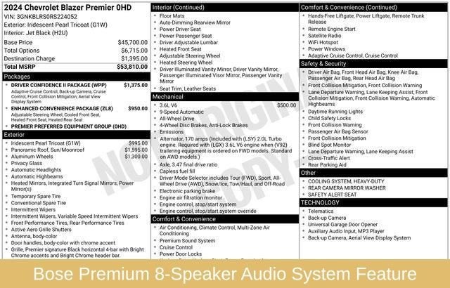 2024 Chevrolet Blazer Premier