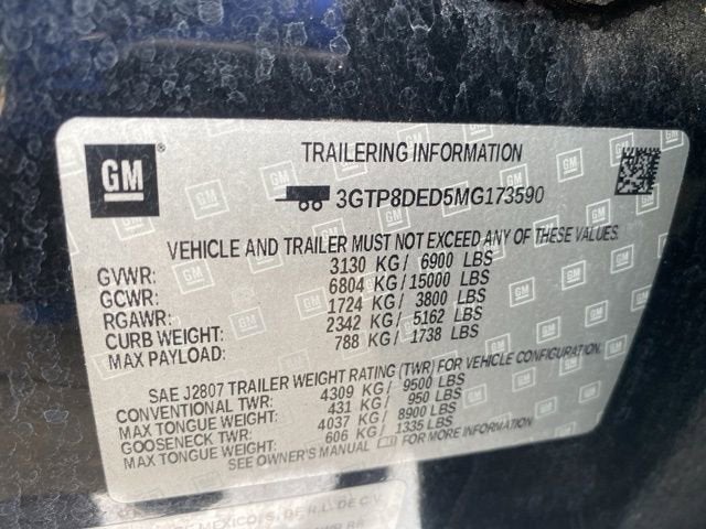 2021 GMC Sierra 1500 SLT