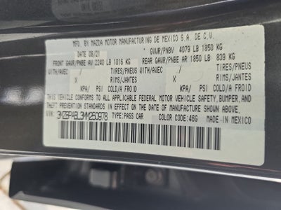 2021 Mazda Mazda3 Sedan Select
