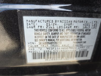2024 Nissan Sentra SR