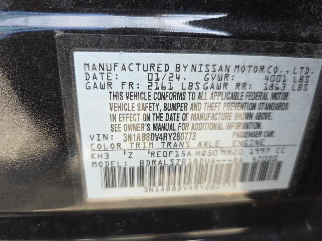 2024 Nissan Sentra SR