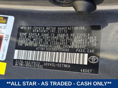 2011 Toyota Camry LE