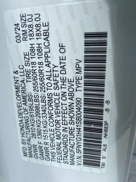 2025 Honda Pilot EX-L