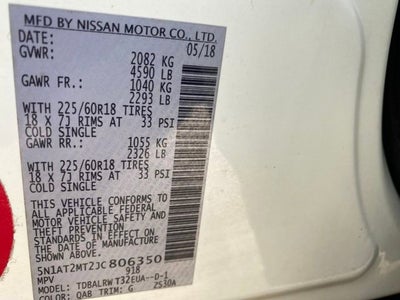 2018 Nissan Rogue SL