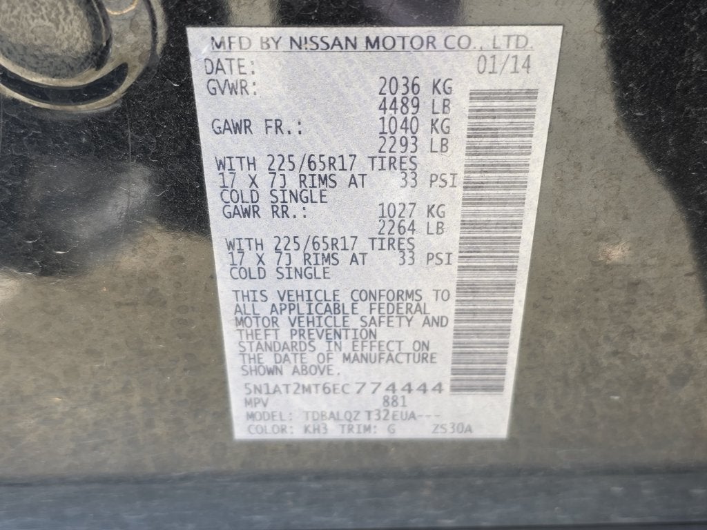 2014 Nissan Rogue SV