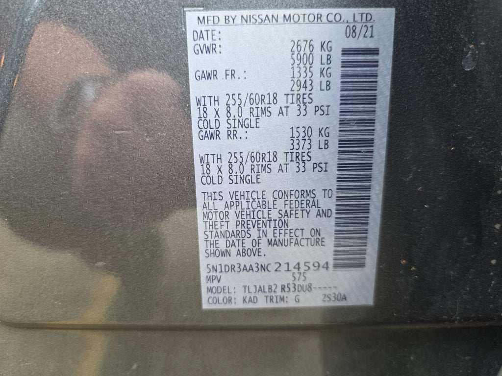 2022 Nissan Pathfinder S