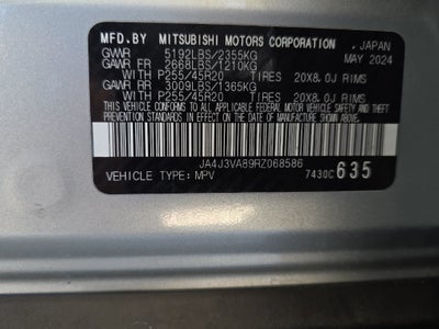 2024 Mitsubishi Outlander SE