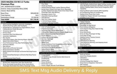 2025 Mazda Mazda CX-90 Premium Plus Package
