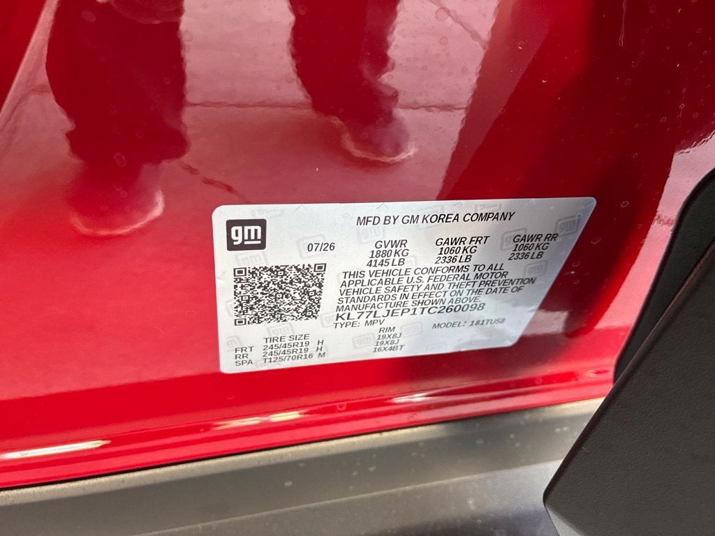 2026 Chevrolet Trax 2RS
