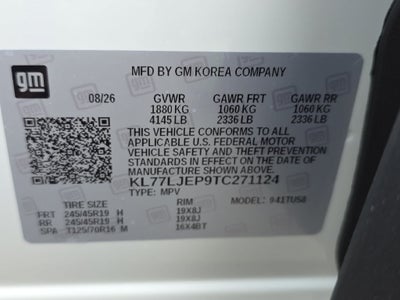 2026 Chevrolet Trax 2RS