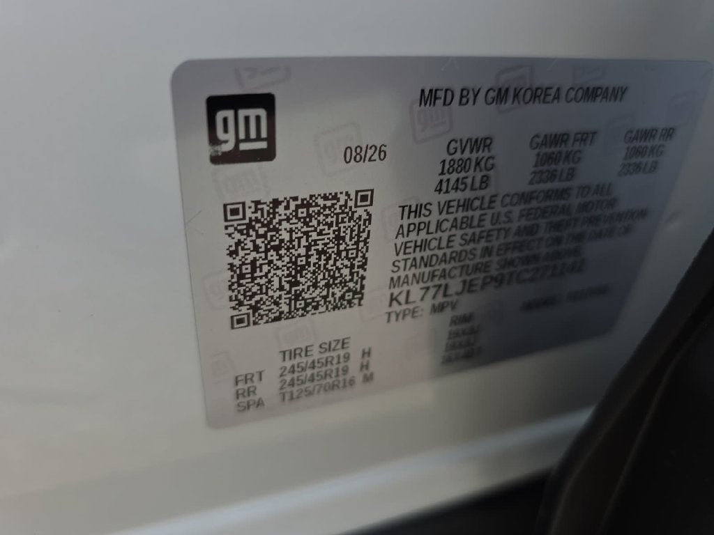 2026 Chevrolet Trax 2RS