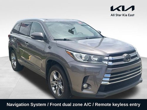 2018 Toyota Highlander Limited Platinum