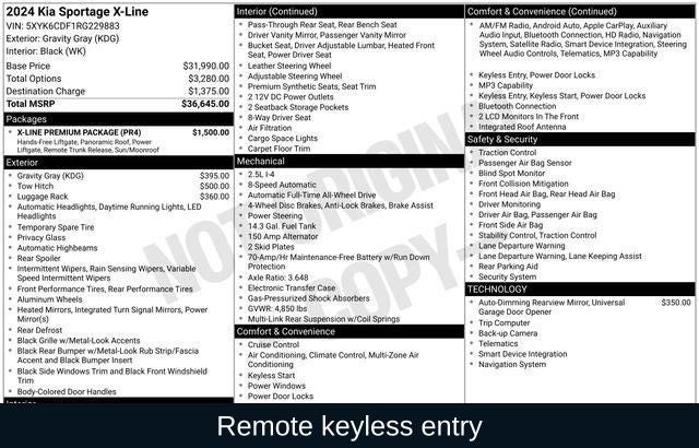 2024 Kia Sportage X-Line