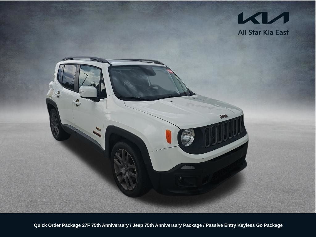 2016 Jeep Renegade Latitude 75th Anniversary Edition