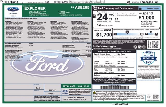 2020 Ford Explorer XLT