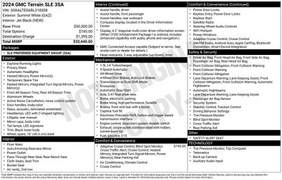 2024 GMC Terrain SLE