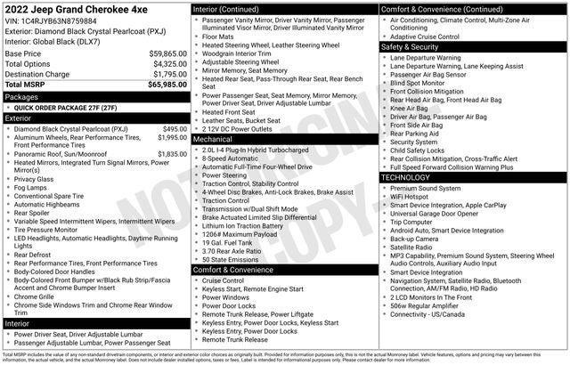 2022 Jeep Grand Cherokee 4xe