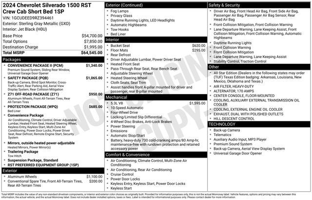 2024 Chevrolet Silverado 1500 RST