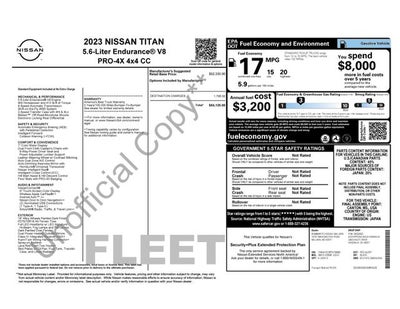 2023 Nissan Titan PRO-4X