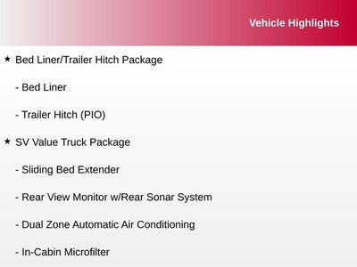 2016 Nissan Frontier SV