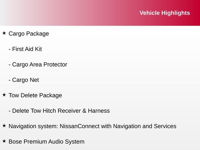 2024 Nissan Pathfinder Platinum