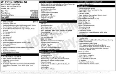 2018 Toyota Highlander Base