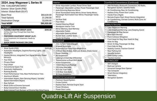 2024 Jeep Wagoneer L Series III 4x4