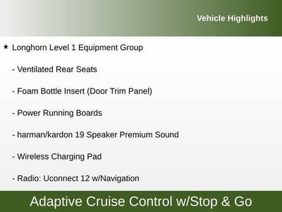 2020 RAM 1500 Laramie Longhorn Crew Cab 4x4 5'7' Box