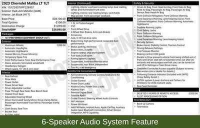 2023 Chevrolet Malibu FWD 1LT