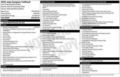 2025 Jeep Compass Trailhawk 4x4