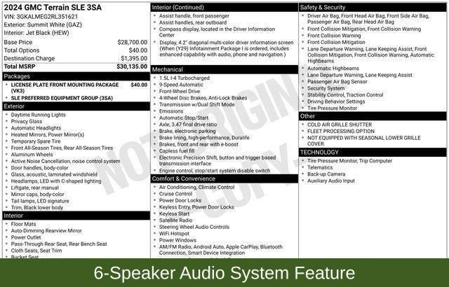 2024 GMC Terrain FWD SLE