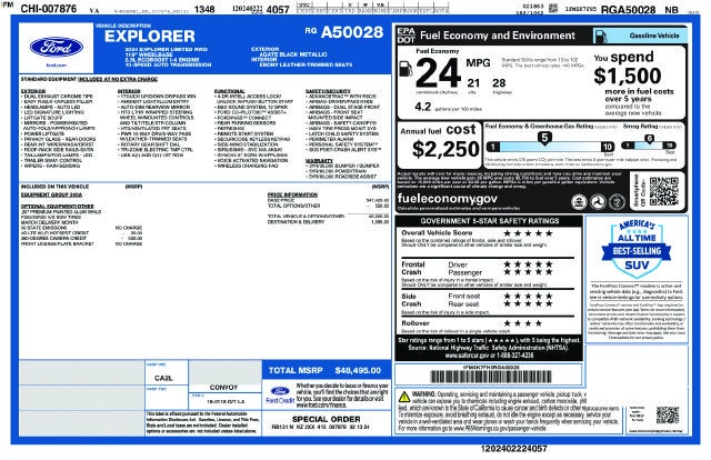 2024 Ford Explorer Limited